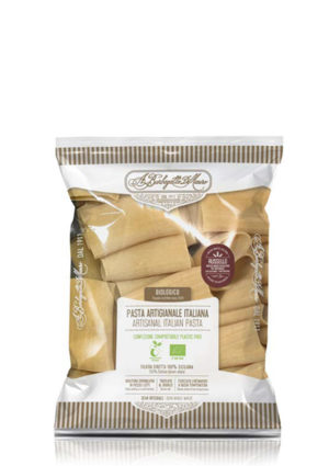paccheri semi integrale russello con farina italiana pastificio Barbagallo